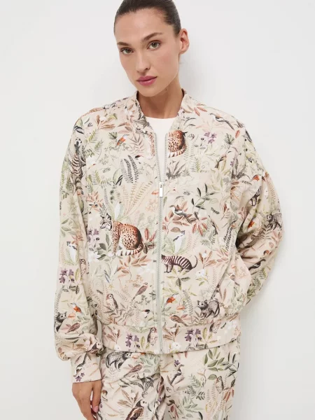 Суитчър Medicine с принт бежово