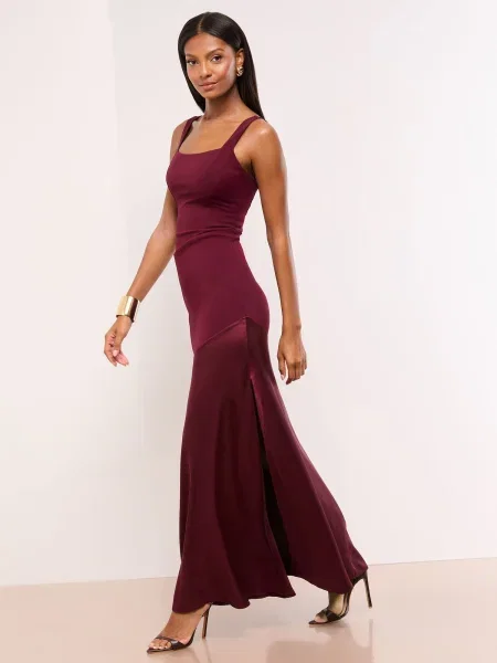 Lipsy Rochie de seară burgundy roșu