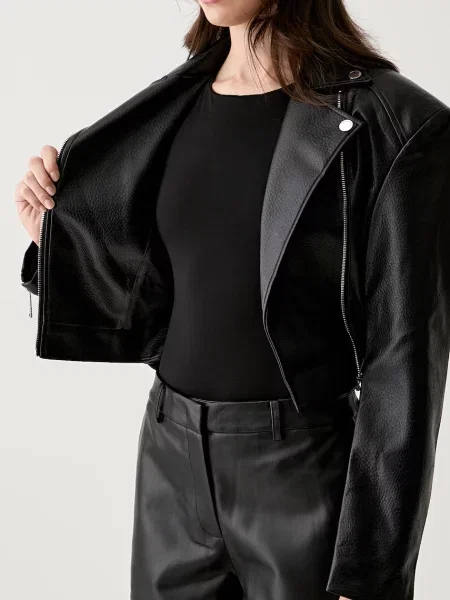 Karl Lagerfeld шкіряна куртка