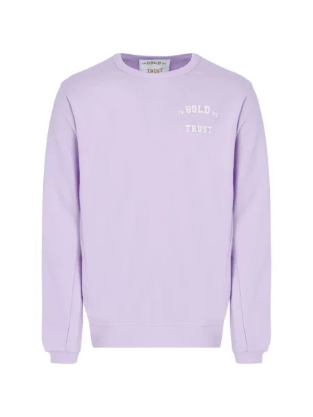 Pulover In Gold We Trust cu imagine violet