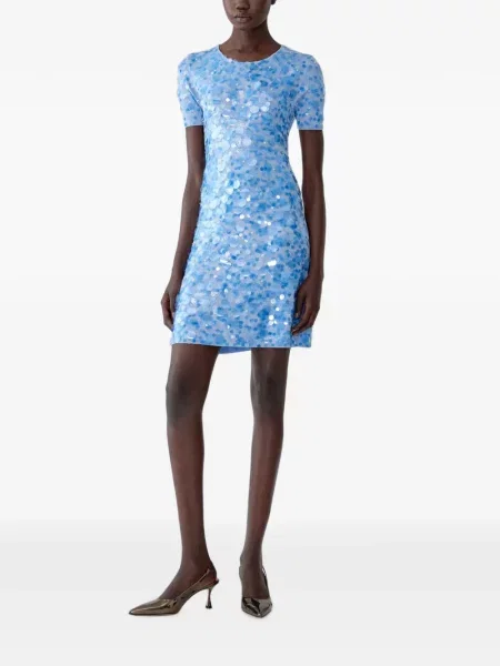 Rochie mini Carolina Herrera albastru