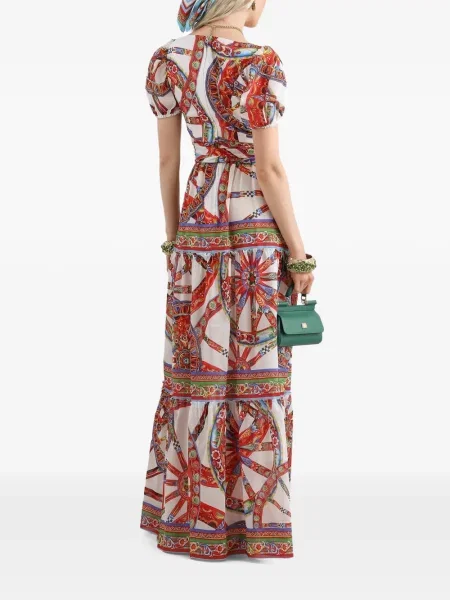 Lung rochie Dolce & Gabbana cu imagine negru