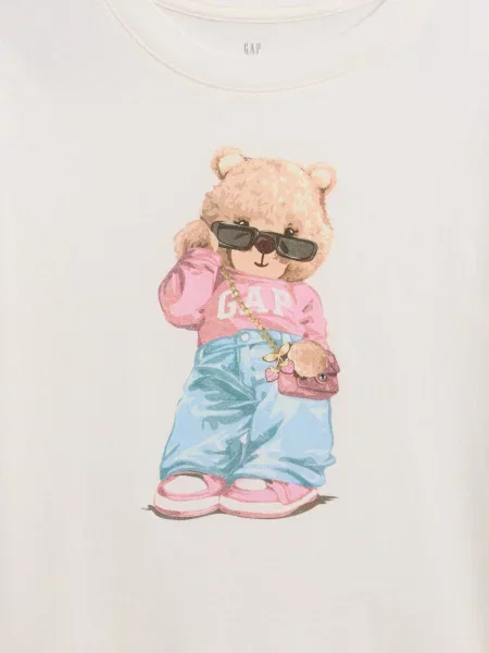 Tricou copii Gap maro