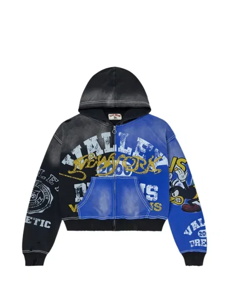 Hanorac cu glugă Vale negru