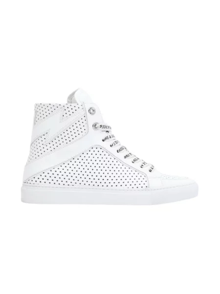 Sneakersy Zadig&voltaire z logo białe