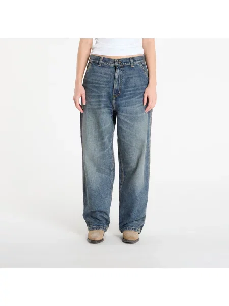 Carhartt Wip Jeansy Bojówki Brandon blau niebieskie