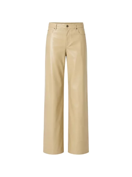 Pantaloni Nanushka galben