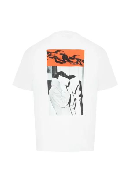 Tricou Carhartt Wip cu imagine alb