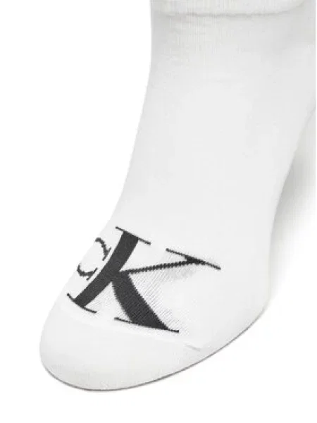Calvin Klein 2 db-os zokni/titokzokni szett fehér