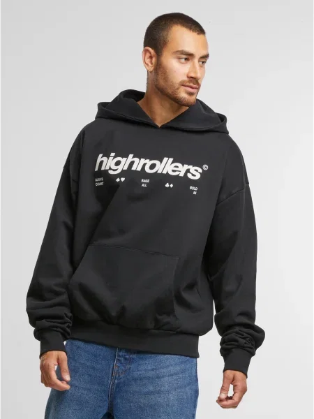 Majica s kapuljačom Mister Tee crna