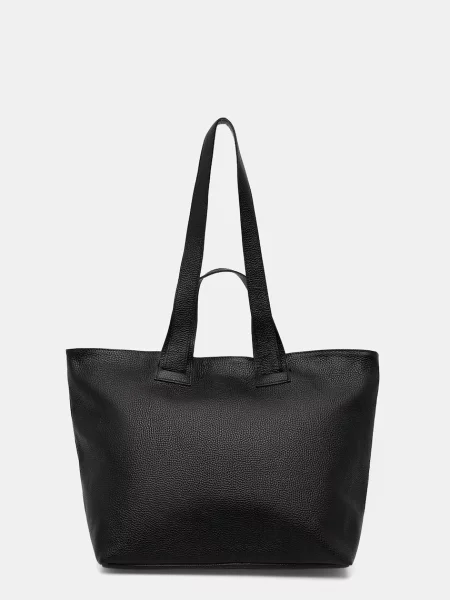 Geanta de piele Answear.lab din piele negru