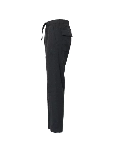 Cu centură pantaloni White Sand alb