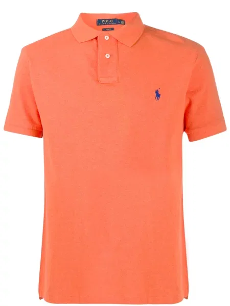 Поло тениска Polo Ralph Lauren бродирана зелено