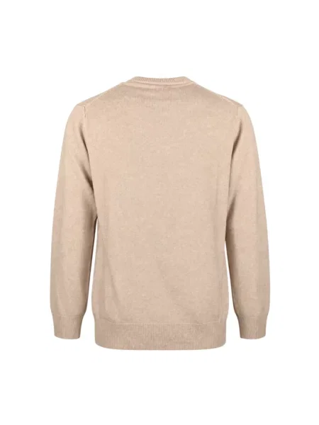 Bluza Mc2 Saint Barth z kaszmiru beżowa