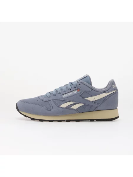 Tenisky Reebok Classic Leather Hazy Blue/ Ftwr White/ Chalk EUR bílé