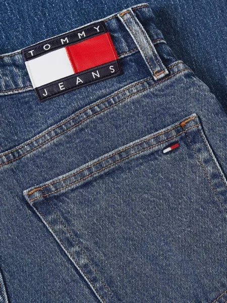 Широкі джинси Tommy Jeans сині