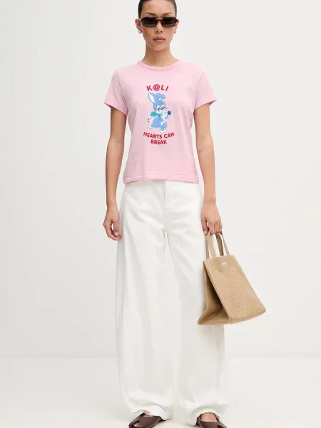 Kenzo tricou pentru femei din roz