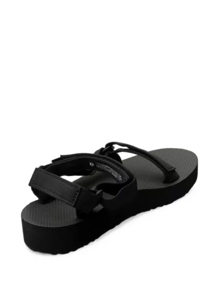 Sandale Teva cu platformă cu bretele negru