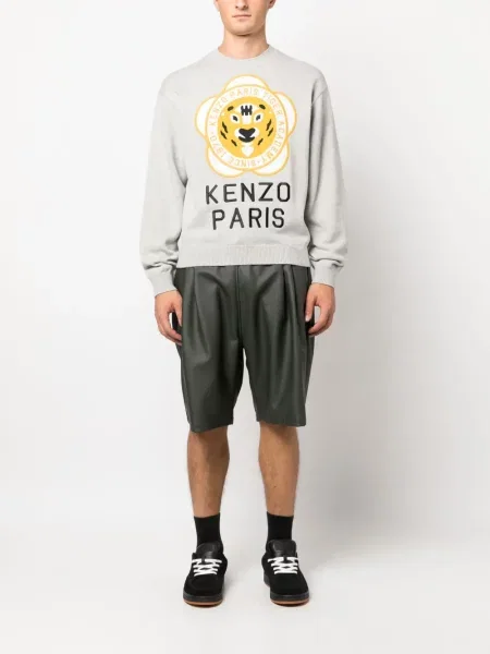Vilnonis džemperis Kenzo pilka
