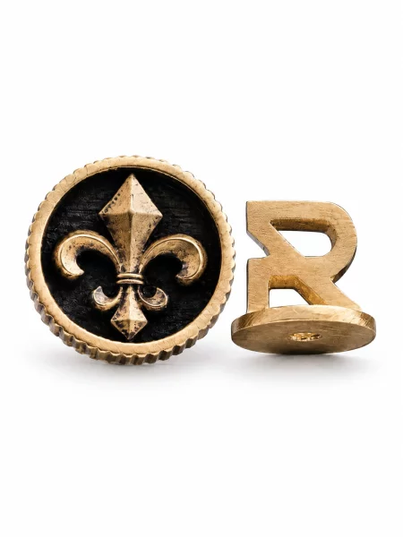 REYTEL Cercei FLEUR DE LIS auriu galben
