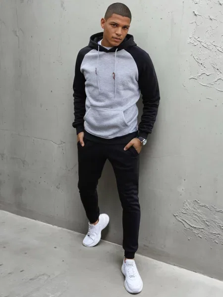 Dukserice Dstreet crna