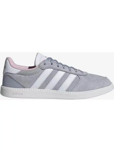 Buty adidas Breaknet Sleek Suede szare 36 białe