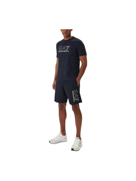 Emporio Armani Szorty sportowe Granatowy niebieskie