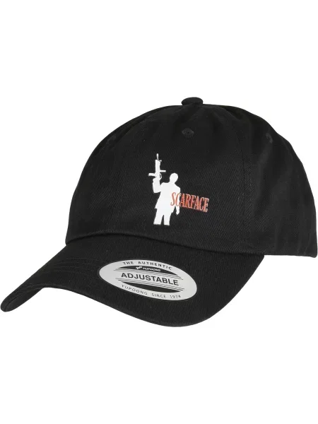 Czapka z daszkiem Merchcode z autografem czarna