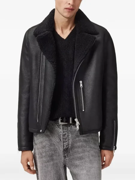 Geacă Allsaints negru