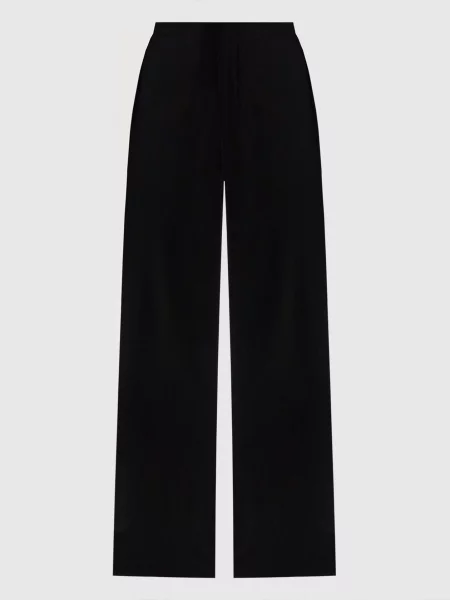 Атласні штани VAPOR з розрізами Aeron чорні