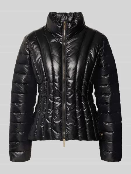 Kurtka pikowana ze stójką Armani Exchange czarna