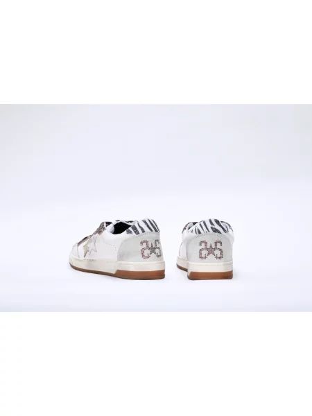 Sneakersy 2star skórzane białe