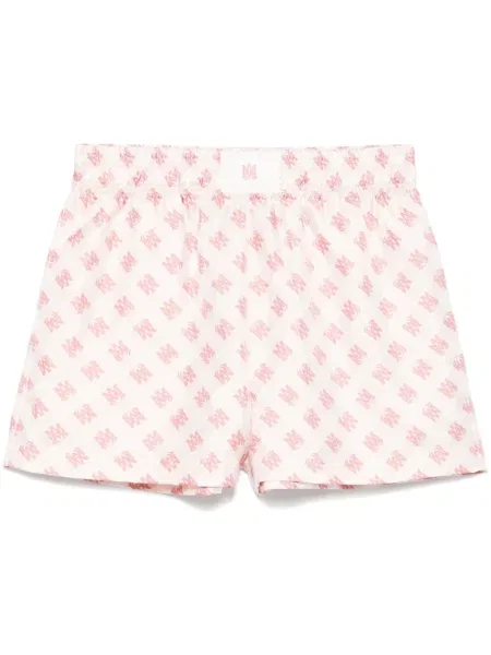 Pantaloni scurți Amiri cu imagine roz