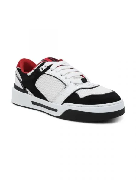Dolce & Gabbana Bőr sneakers tornacipő fehér