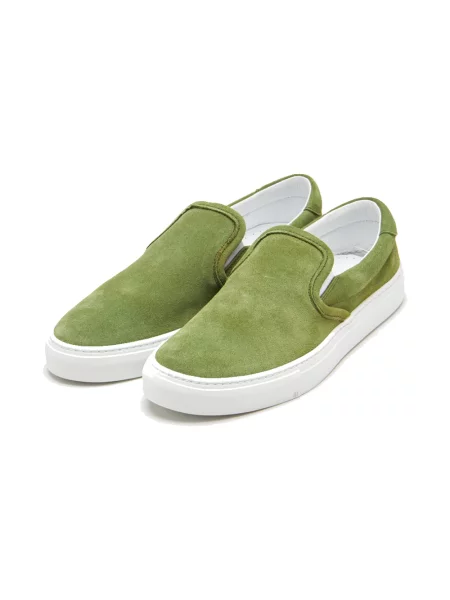 Sneakersy Diemme zamszowe wsuwane zielone