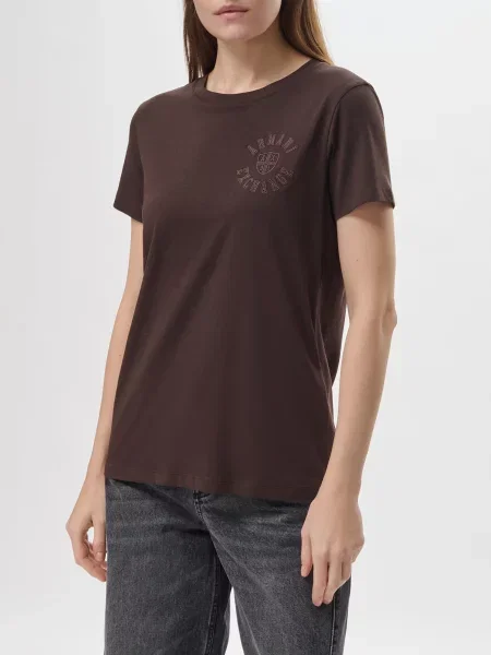 Футболка Armani Exchange коричнева