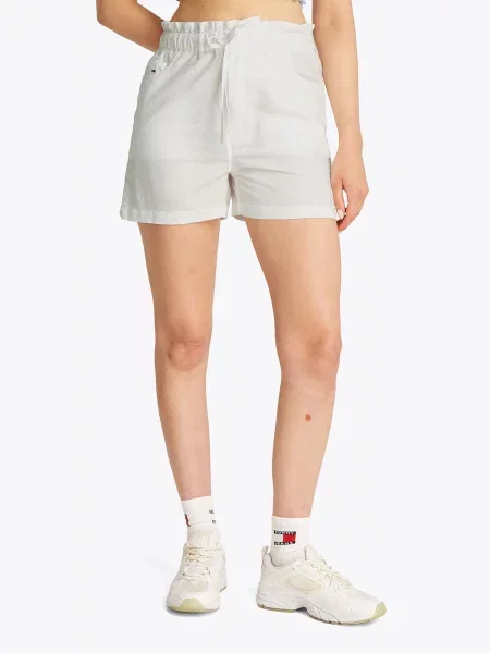 Tommy Jeans Pantaloni scurți | | cu adaos de in alb
