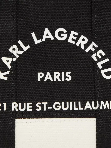Karl Lagerfeld Poșete crem negru