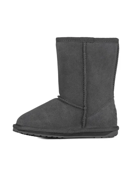 Buty do kostki dziecięce Emu szare