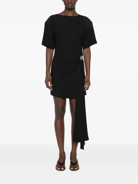 Scurt rochie Sandro drapată negru