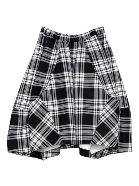 Kostkované kraťasy Comme Des Garçons bílé