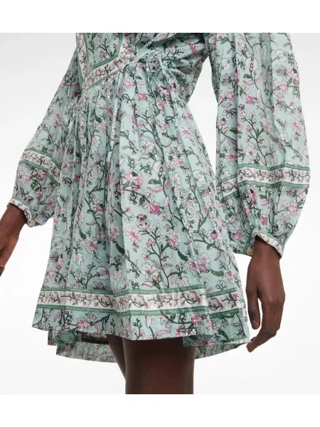Rochie Marant Etoile cu model floral verde