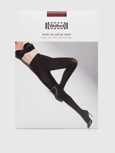 Бархатные колготы Wolford