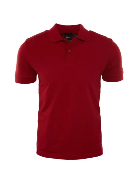 Tricou polo Hugo roșu
