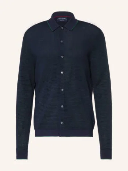 Tommy Hilfiger Kardigan blau granatowy