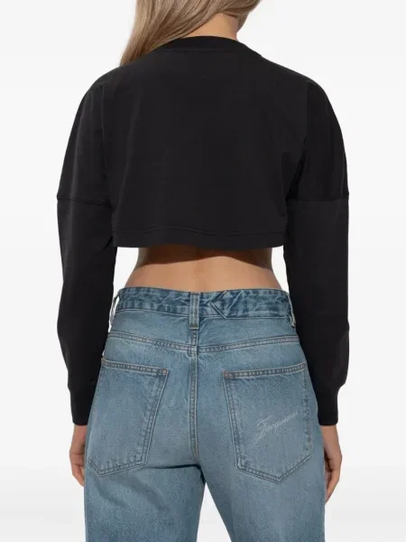 Top Palm Angels lung negru