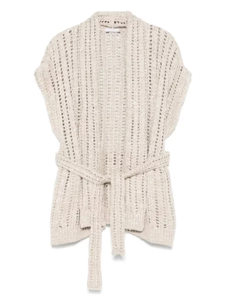 Kardigan Brunello Cucinelli kopertowy