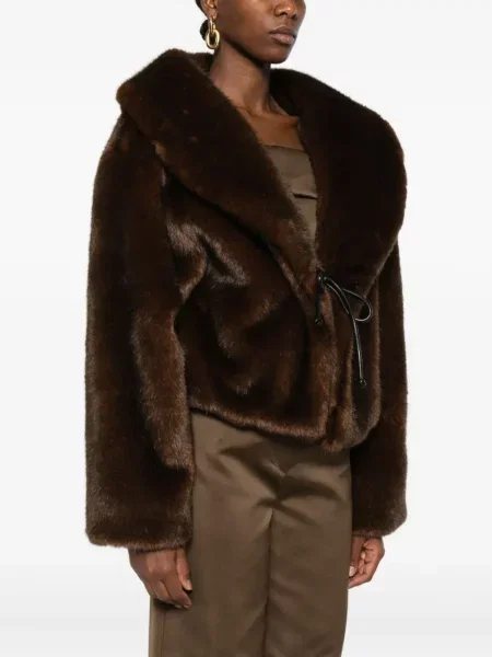 Geacă Nanushka maro