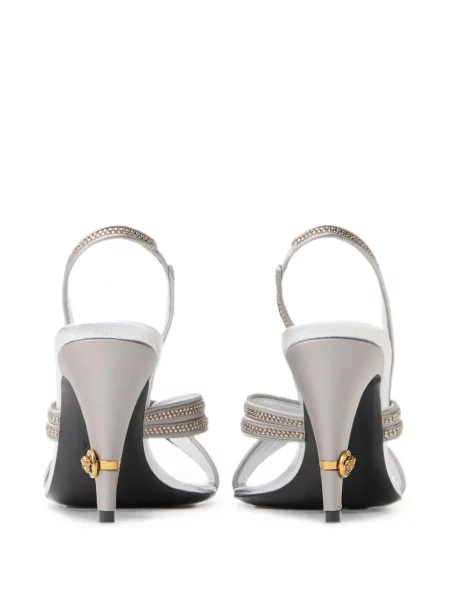 Sandale Versace din satin