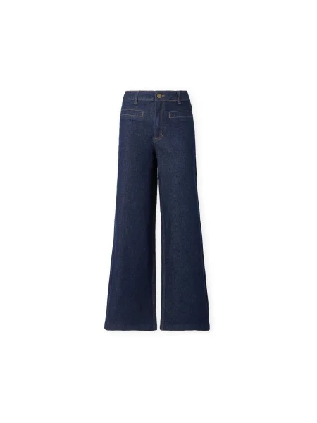 Denim ruha Vila kék
